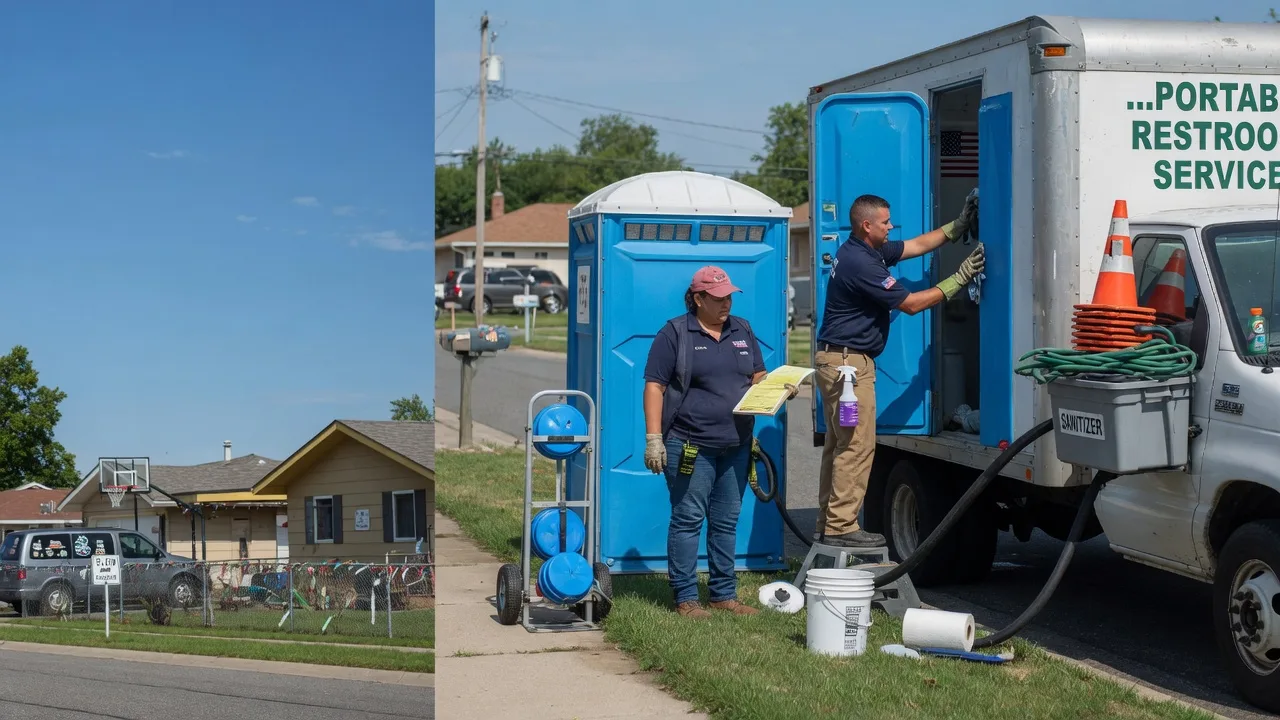 Portable Toilet Rental in Napoleon, MI near me